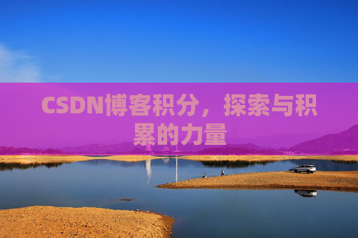 CSDN博客积分，探索与积累的力量